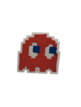 Load image into Gallery viewer, Iron patch red Pacman retro gaming
