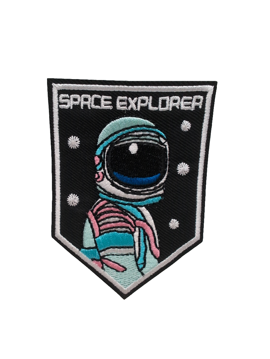 Iron patch Space explorer Nasa