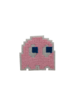 Load image into Gallery viewer, Iron patch pink Pacman retro gaming
