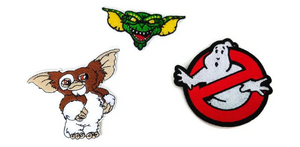 Patch brodé thermocollant film culte, ET, Gremlins, Ghostbuster.